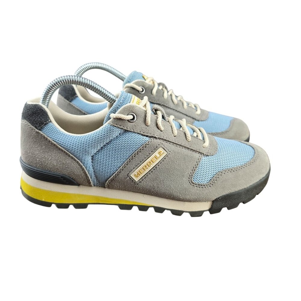 Merrell Wilderness Wild Daredevil Trail Sneakers Womens Blue Gray Hiking Size‎ 6